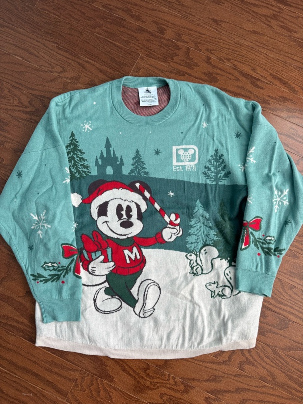 Walt Disney World Mickey Spirit Jersey Christmas Sweater